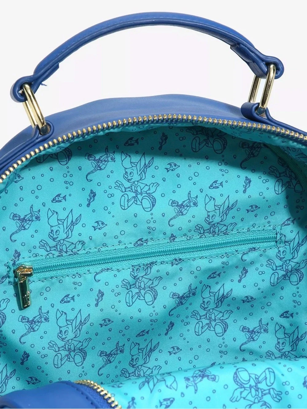 Loungefly Disney Pinocchio Underwater Mini Backpack
